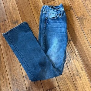 New York & Company Straight Leg Blue Jeans
